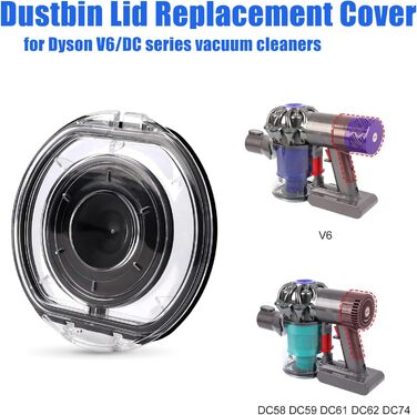 Контейнер для пилу до пилососів Dyson V6 DC58 DC59 DC62 DC74. Замінна частина, аксесуар
