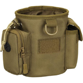 Сумка-мішечок з шнурком для дресирування собак, для полювання, Airsoft, як навчальна сумка для цуценят, ласощів, іграшок для тварин (хакі)