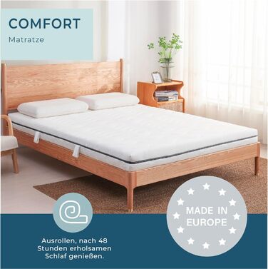 Ортопедичний матрац ESSENCE SLEEP 90x200 см, H3, 14 см, європейський, сертифікований Öko-Tex
