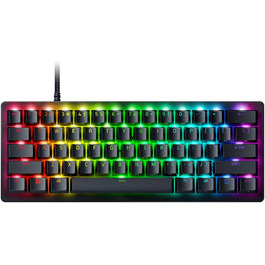 Razer Huntsman V3 Pro Mini - Механічна клавіатура для геймерів 60% з аналоговими оптичними перемикачами | US-Layout | Чорний