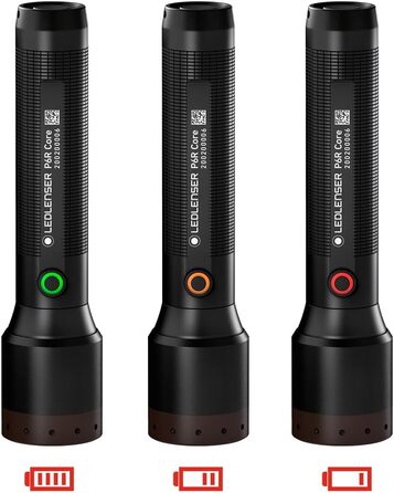 Ліхтарик Ledlenser P6R Core акумуляторний LED, 900 люмен, IP68, фокусування, USB зарядка, дальність 240 м