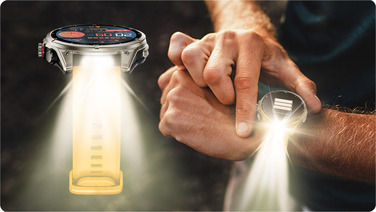 Смарт-годинник JG Smart Apex GPS для чоловіків, чорний