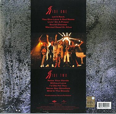 Slippery When Wet - Lp Remastered [Вінілова Пластинка] Bon Jovi - Оригінал