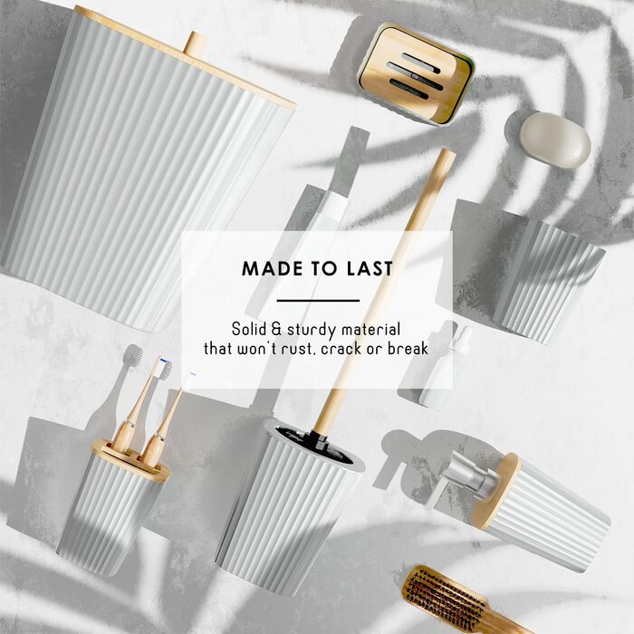 Набір аксесуарів для ванної кімнати Clara Clark Bad-Set Hunter Green (6 предметів)