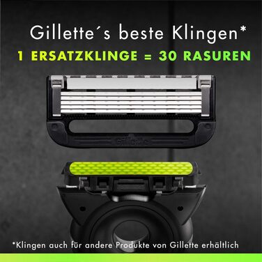 Чоловіча бритва Gillette Labs Champion Gold Edition, металева, 5 лез, з настінним тримачем, золотиста