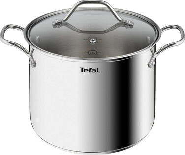 Каструля з кришкою Tefal Intuition для індукційних плит, нержавіюча сталь, 2,9 л, 20 см