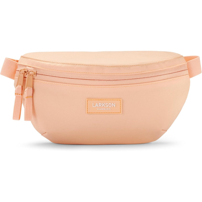 Сумка на пояс LARKSON для жінок та чоловіків м'ятного кольору - Finn. Стильна поясна сумка для спорту, активного відпочинку, міста, фестивалів. Сумка через тіло з ремінцем, водонепроникна (персиковий)