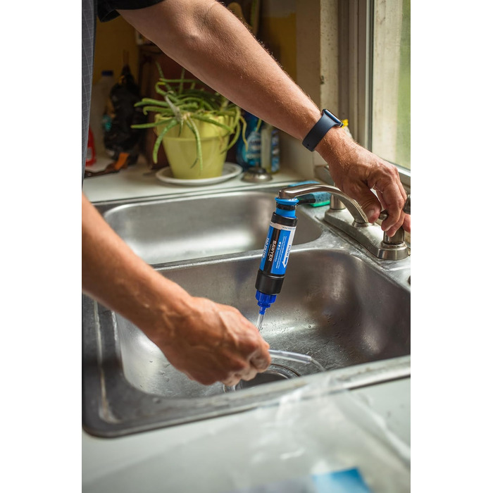 Sawyer PointONE Water Filter for Camping, Outdoor, Hiking, Backpacking, Sports, Fitness, Trekking, Caravan (SP134)