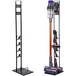 Підставка для пилососів Dyson – органайзер та кріплення для Dyson Gen5, V15s, V15, V12 Slim, V11, V10, V8, V7, V6, DC30, DC35 (чорний)
