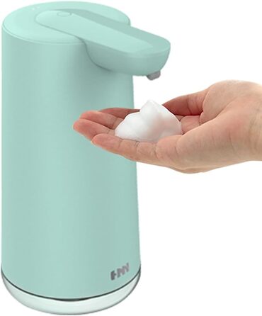 Frohsun Automatic Touchless Soap Dispenser - Rechargeable, 350ml, Motion Sensor, Adjustable Foam Volume, IPX7 Waterproof - for Kitchen, Bathroom & Hotel Use