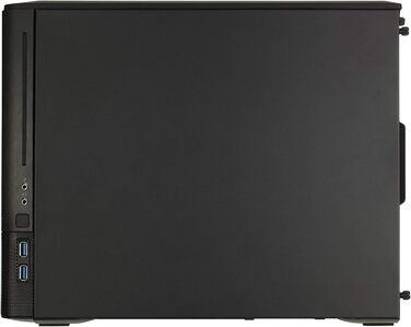 Комп'ютерний корпус Fractal Design Node 804 Black - mATX з високою продувністю та RGB підсвіткою