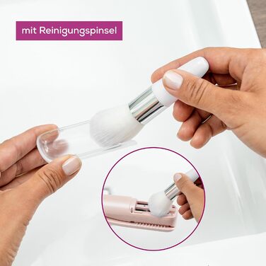 Фен Beurer HC 25 з іонізацією, 1600 Вт, складний, для подорожей, універсальне живлення 110-240V, видалення січки