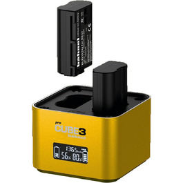Зарядний пристрій Hähnel ProCube3 Duo для Nikon - Швидка зарядка USB Type-C