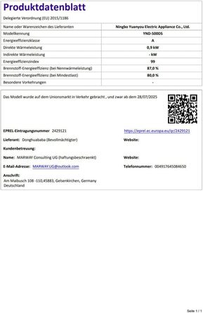 Електричний обігрівач 2000W з енергозбереженням, тихий, 3 режими, PTC кераміка, швидкий нагрів, ECO режим, пульт, таймер 12H, поворот 70°, для офісу, спальні, ванної кімнати (чорний)