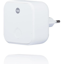 Wi-Fi міст Yale Connect для розумного замка, інтеграція голосового асистента, віддалений доступ, білий