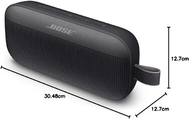 Портативна Bluetooth колонка Bose SoundLink Flex SE - Водонепроникна, Чорний колір