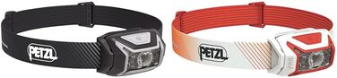 PETZL Actik Core – акумуляторний налобний ліхтар (сірий, універсальний розмір, комплект з ліхтарем)