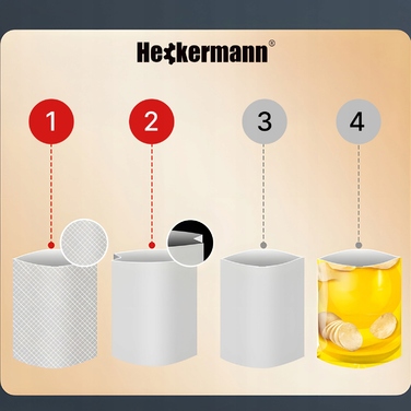 Вакууматор Heckermann 3600, чорний, 140 Вт, 0,30 см