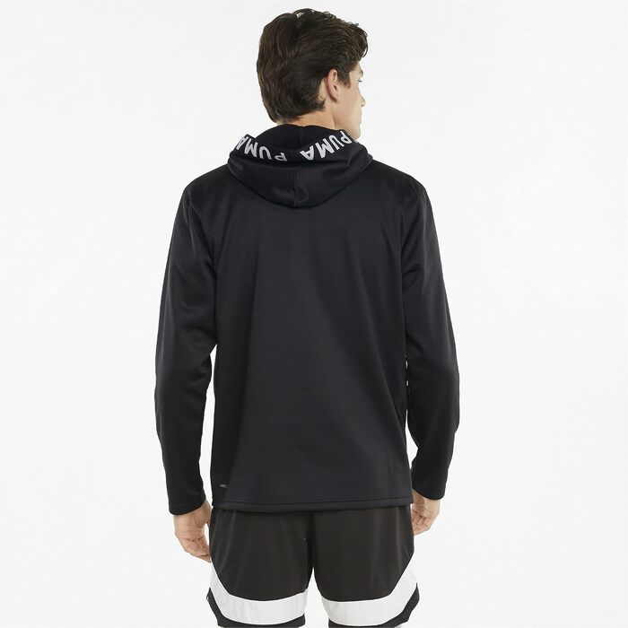 Чоловічий флісовий худі PUMA Train Pwrfleece з капюшоном, розмір XL, колір Puma Black