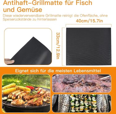 Набір грилю OUUTMEE 30шт з алюмінієвим кейсом: шампур, щипці, лопатка, ніж, пензлик для соусу. Інструменти для грилю, кемпінгу та відпочинку на природі