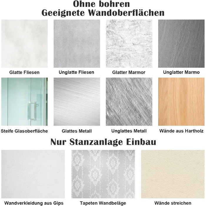 Тримач для рушників без свердління, висувний, з полицею, самоклеючий, для ванної кімнати, 38-75 см, білий
