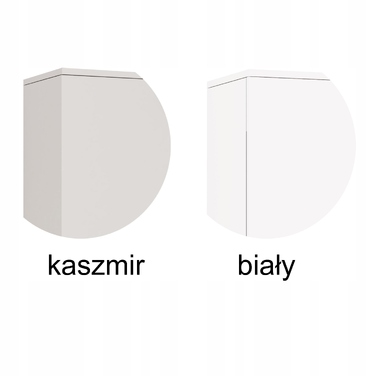 Шафа для взуття MG Meble Grzybek, колір кашемір, з сидінням та відкидними дверцятами