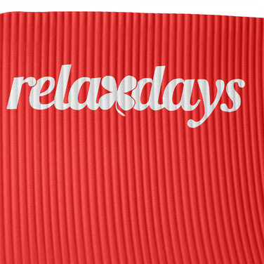 Relaxdays Yoga Mat, 1 cm thick, solid color