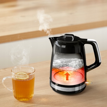 Електричний чайник Tefal Soleil KO3558E0, бездротовий, 2400 Вт, 1,7 л