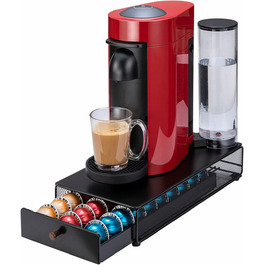 Тримач для капсул Vertuo Rice - органайзер для Nespresso (30 капсул) з ручкою (Метал)