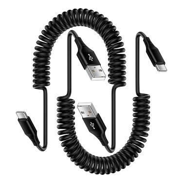 Кабель USB Type-C, 3 шт. (3M+2M+1M) для Samsung, Huawei, Xiaomi. Швидка зарядка, передача даних, нейлон.