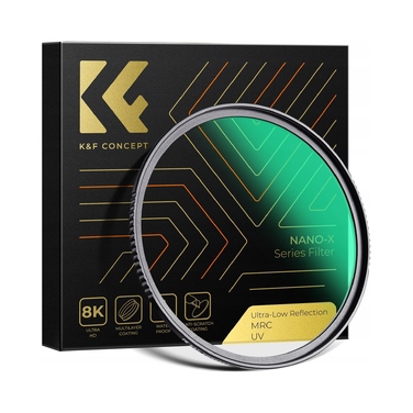 Ультрафіолетовий фільтр K&F Concept UV Ultra Low Reflection 8K MRC Nano X Slim, 77мм