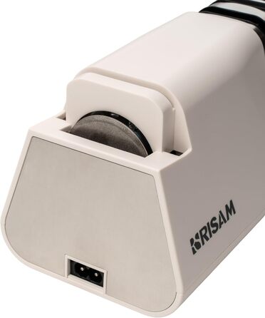 Електричний точило для ножів Messerschärfer – 2-ступенева система шліфування, для кухонних та керамічних ножів, з кутозапобіжником, професійний