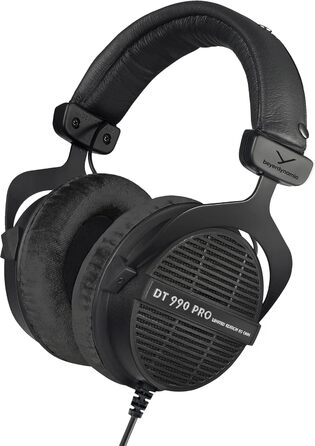 Навушники Beyerdynamic DT 990 PRO (80 Ом, Чорні) - професійні студійні навушники для міксування, мастерингу та редагування, Made in Germany