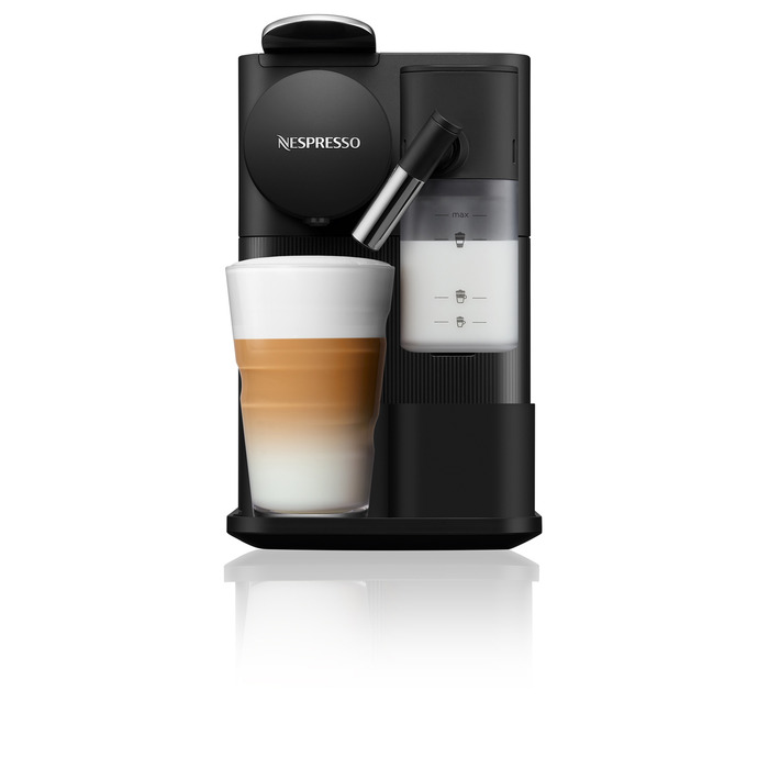 Капсульна кавомашина з капучинатором De'Longhi Lattissima One, 19 бар, чорна