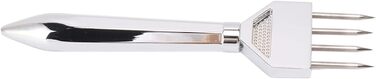 Ice Crusher for Restaurants, Professional Ice Shaver with Wooden Handle, Bartender, Ice Crushing Kitchen [Type A], Manual Steel Ice Pick