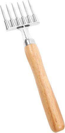 5th Ice Crusher Bar Ice Pick Ice Pick Tool Ice Pick for Crushing Ice Breaker Device Metal Breaker Ice Pick Household Bartender Choice Aluminum Alloy Khaki