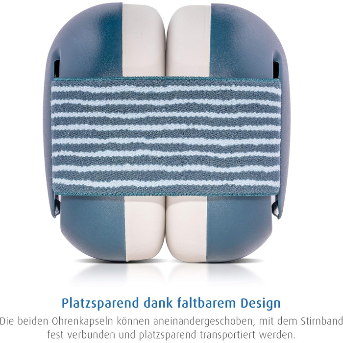 Навушники для захисту слуху Reer Baby SilentGuard для хлопчиків, м'які, легкі, зріст, блакитні (1 шт.)