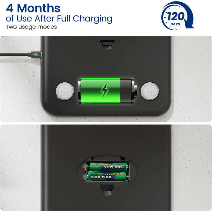 Кухонні ваги цифрові USB-C, 15 кг, преміум-якість, точність 1 г, харчові, професійні, сріблясті