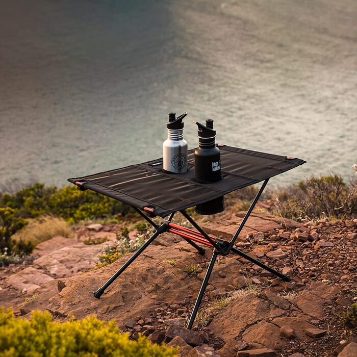 Складний стіл Naturehike Ultraleight - компактний, портативний для кемпінгу, туризму та саду, чорний