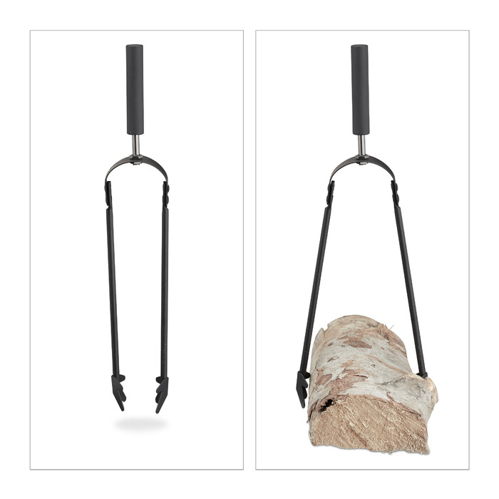 Relaxdays 5-piece Fireplace Set