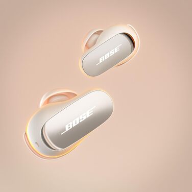 Bose QuietComfort Ultra: Бездротові навушники з шумозаглушенням, Bluetooth, Spatial Audio, чорного кольору (White Smoke)