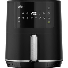 Фритюрниця електрична Braun MultiFry 5 HF5030 6л з технологією RealAir, сенсорне управління, 8 програм, чорна