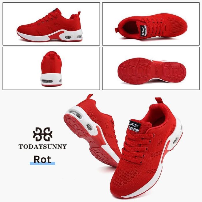 Жіночі кросівки для бігу та ходьби: спортивні, дихаючі, з ортопедичною підтримкою, підошва з повітряною подушкою, неслизькі, легкі, для залу та вулиці (Рожеві, 41 EU)