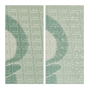 Relaxdays Foldable Play Mat with Animal Motifs