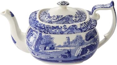 Чайник Spode Blue Italian, фарфоровий, класичний дизайн