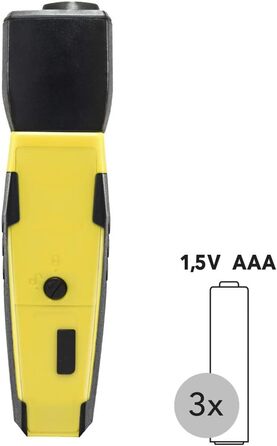 Інфрачервоний термометр Trotec BP21 – Лазерний пірометр з визначенням точки роси, діапазон вимірювання -35°C до +800°C