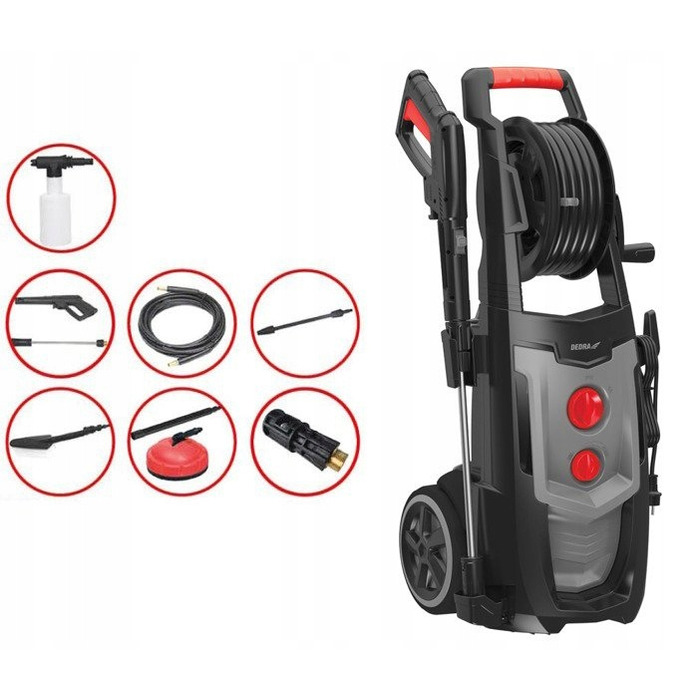 Мийка високого тиску Dedra 150 бар, 2300 Вт