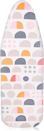 Чохол для прасувального столу Pottwal Neu Premium, коричневий півколо, 30-35см x 108-115см (M), для прасування з парою