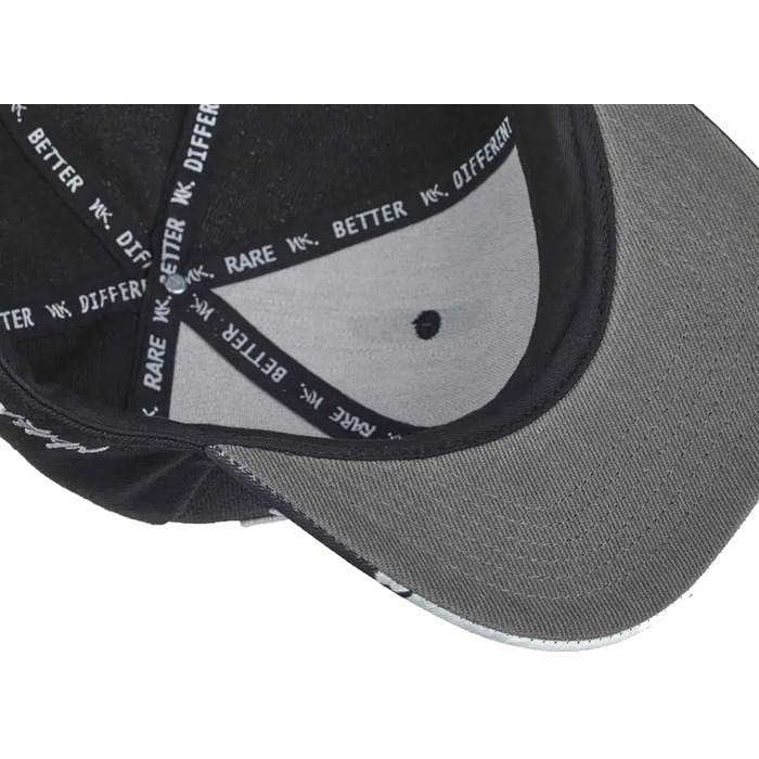 Кепка Snapback Nebelkind Insane Child чорно-біла, універсальний розмір, регульована, унісекс, якісна бейсболка в стилі streetwear