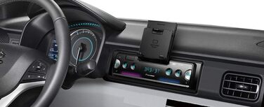 Автомагнітола Pioneer SPH-20DAB 1DIN з DAB+, Bluetooth, USB, підтримкою Android та iPhone, додатком Smart Sync